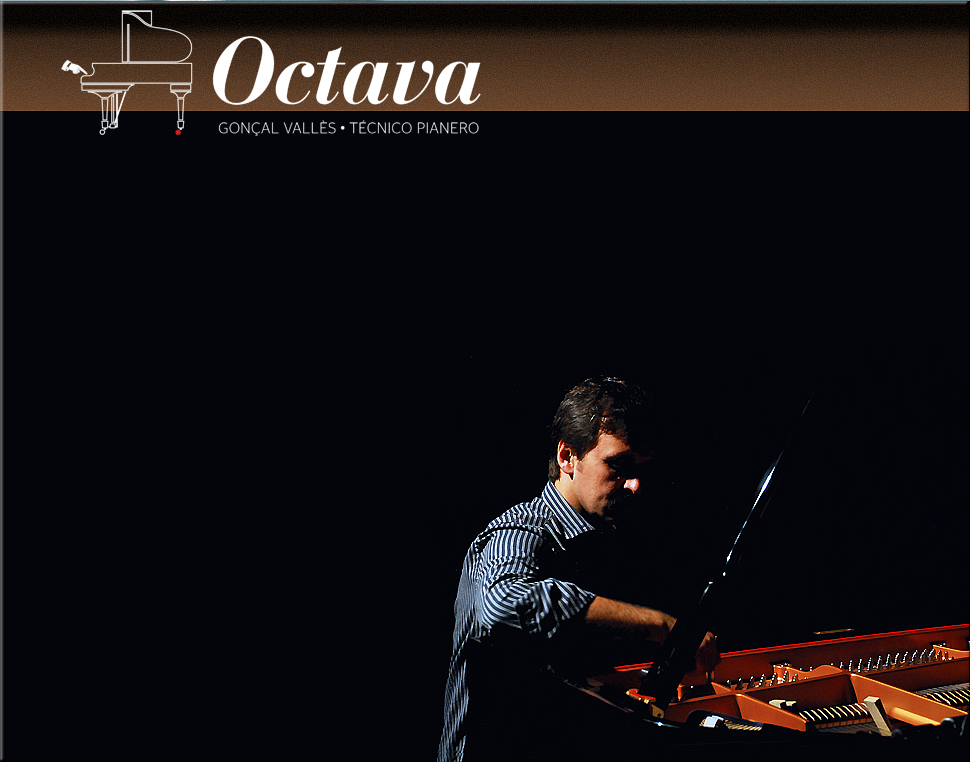 Octava: Gonçal Vallès, afinador y reparador de pianos