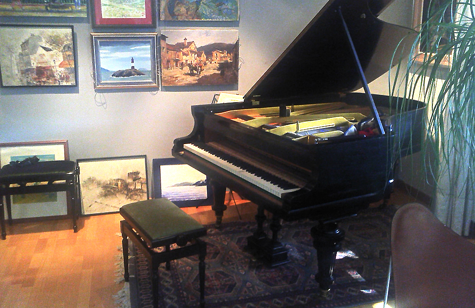 Afinació del Piano Blüthner model 4 «Keiser Wilheim II»